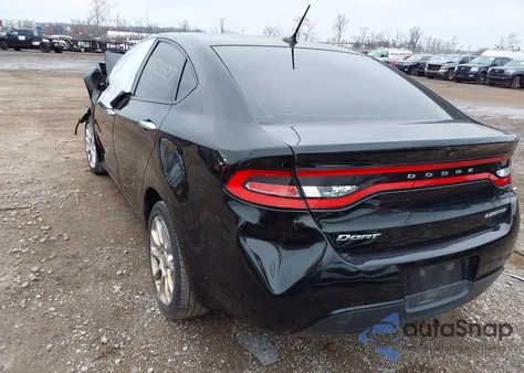 2013 Dodge Dart Limited из США, поврежденный, VIN 1C3CDFCA2DD346322